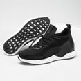 thumbnail image 6 of CMR CHAMARIPA Black Elevator Shoes Height Increasing Sneaker Lift Shoes Make You Taller 7CM / 2.76 Inches, 6 of 6