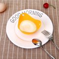 thumbnail image 4 of 4pc Egg Poachers Silicone Egg Cooker Kitchen Tools Pancake Cookware Bakeware Steam Eggs Plate Tray Healthy Egg Pancake SICED, 4 of 5