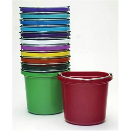 8 Qt Rubber Pail Fortiflex Feeders and Waterers N400-8 Black 012891105016 8 Qt Rubber Pail Fortiflex Feeders and Waterers N400-8 Black 012891105016