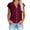 Red, variant on Razzly Women's T-Shirts Casual Solid Color Breathable Short Sleeve Shirt Comfortable Top for Everyday Style(Red,3XL)