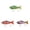 Multicolor2, variant on 4 Inch Multi Jointed Hard Swimbait Slow Sinking with Realistic S Shaped Swimming Action Gravity Transfer System Treble Hooks for Bass Trout Pike Crappie Walleye Bluegill Salmon