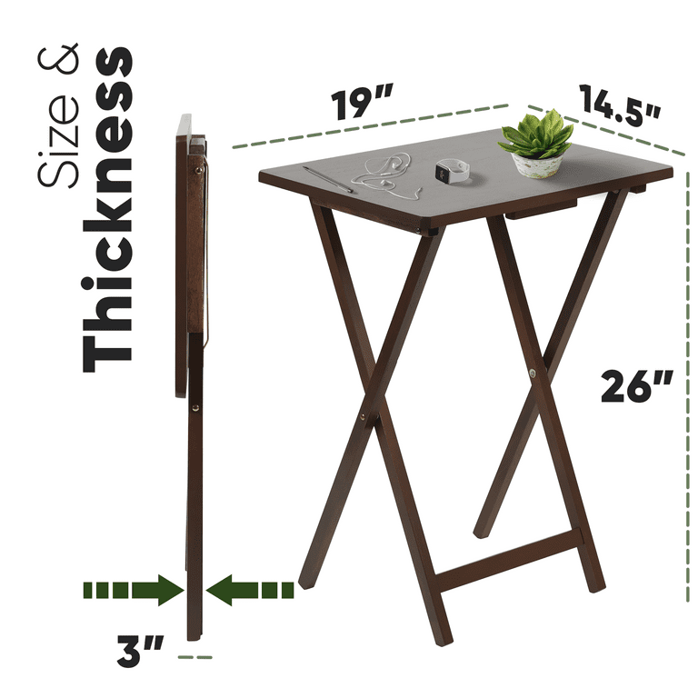 Single tv tray online walmart