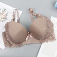 thumbnail image 3 of New Arrivals Clearance!Sheghy Wireless Bras for Women Support T Shirt Bras Women Wirefree,Khaki 90, 3 of 5