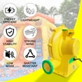 thumbnail image 4 of XHYHWYD Bounce House Blower, 480W 0.64HP at 393 CFM, 4.2 Amps, 120V, Portable Inflatable Bubble House Blower, 4 of 7