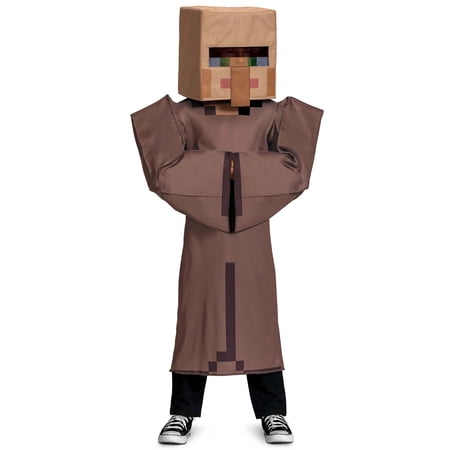 Kid's Deluxe Minecraft Villager Costume