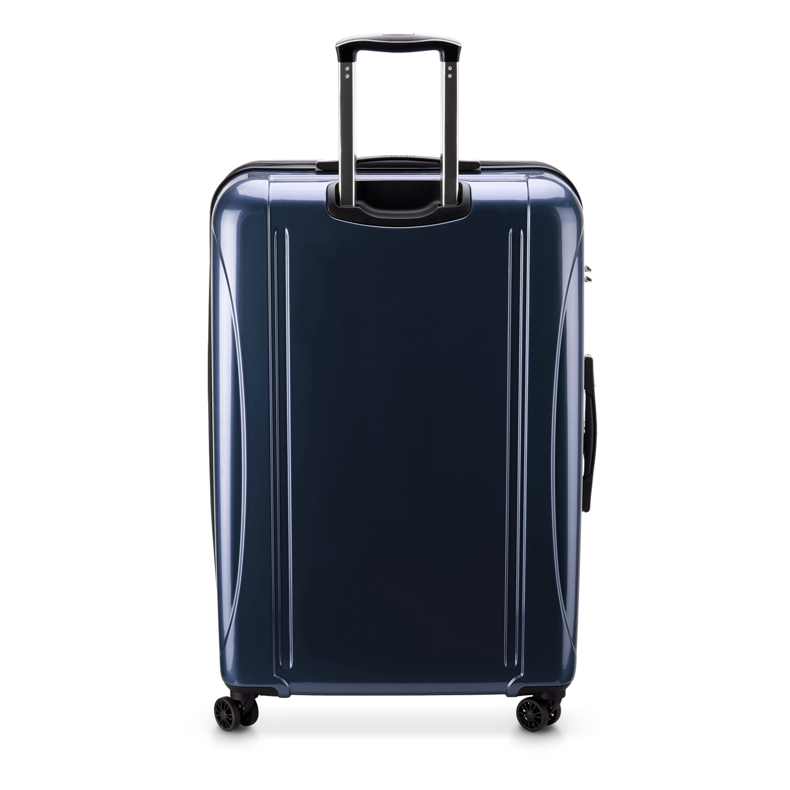 DELSEY PARIS Helium Aero 29" Hardside Expandable Spinner Checked Luggage, Metallic Blue