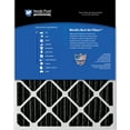 thumbnail image 2 of Nordic Pure 18x24x2 Furnace Air Filters MERV 12 Pleated Plus Carbon 3 Pack, 2 of 7