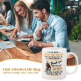 thumbnail image 2 of To My Dear Son In Law Mug Option Is Some Days Best Gift For Son-In-Law Mug, 2 of 7