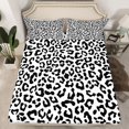 thumbnail image 2 of Homewish Cheetah Leopard Print Full Size Sheets, Chic Abstract Ombre Bed Sheets, Modern Fashion Style Sheet Sets, Luxury Bedroom Decor, 4 Pieces, 2 of 7