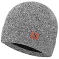 thumbnail image 1 of Beanie Hat Warm Unisex Solid Color Knit Cuffed Beanie Hat Watch Cap for Winter, 1 of 10