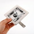 thumbnail image 4 of Luxshiny Tool Box Lock Replacement 1 Set Silver for Truck Tool Box Industrial Use, 4 of 8