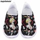 thumbnail image 1 of Doginthehole - Zapatos planos informales de verano para mujer, con estampado de dibujos animados de enfermera, ligeros, cómodos y antideslizantes, 1 of 5