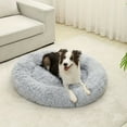 thumbnail image 4 of DABEI Soft Long Plush Cat kennel dog kennel winter warm pet bed Cat Bed Cat Mat Animals Sleeping Sofa, 4 of 27