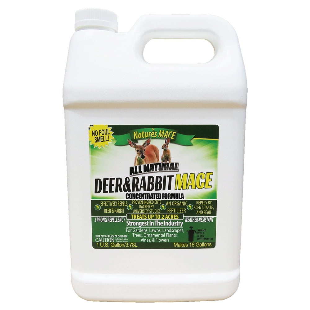 Nature's MACE Deer & Rabbit Repellent Concentrated Formula Treats 5,600 Nature's Mace Deer & Rabbit Repellent