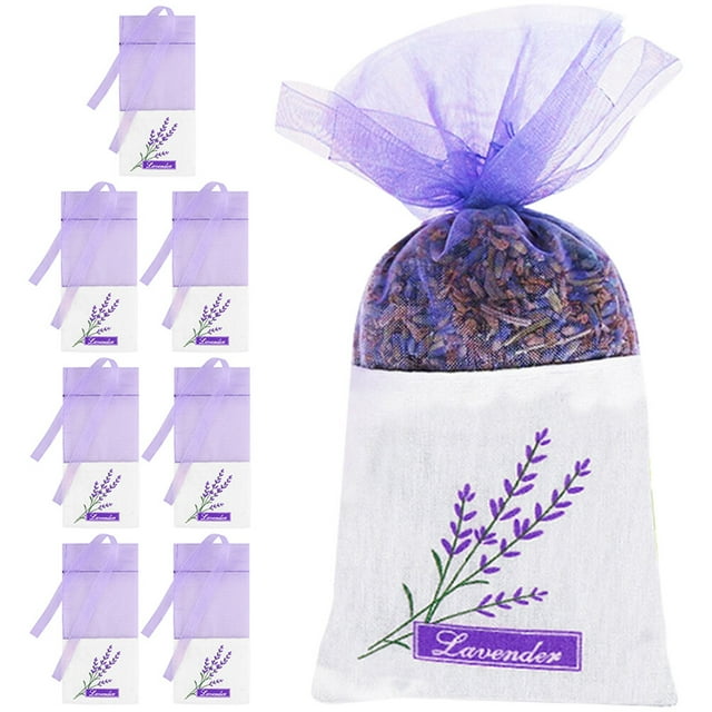 MasteelfCA 8pcs Sachet Packing Bags Lavender Storage Bags Empty Scent Bags for Home