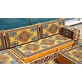 thumbnail image 5 of L Shaped Arabic Floor Pillows, Sleeper Sofa, Diwan Sofa, Turkish Sofa Seating, Floor Cushions for Adults, Arabic Majlis, Futon Sofa Bed, Sofa Couch, 5 of 5