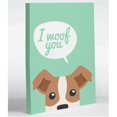 thumbnail image 1 of One Bella Casa 74635WD11 11 x 14 Po Décor de Mur en Toile Terrier & 44; Menthe, 1 of 1