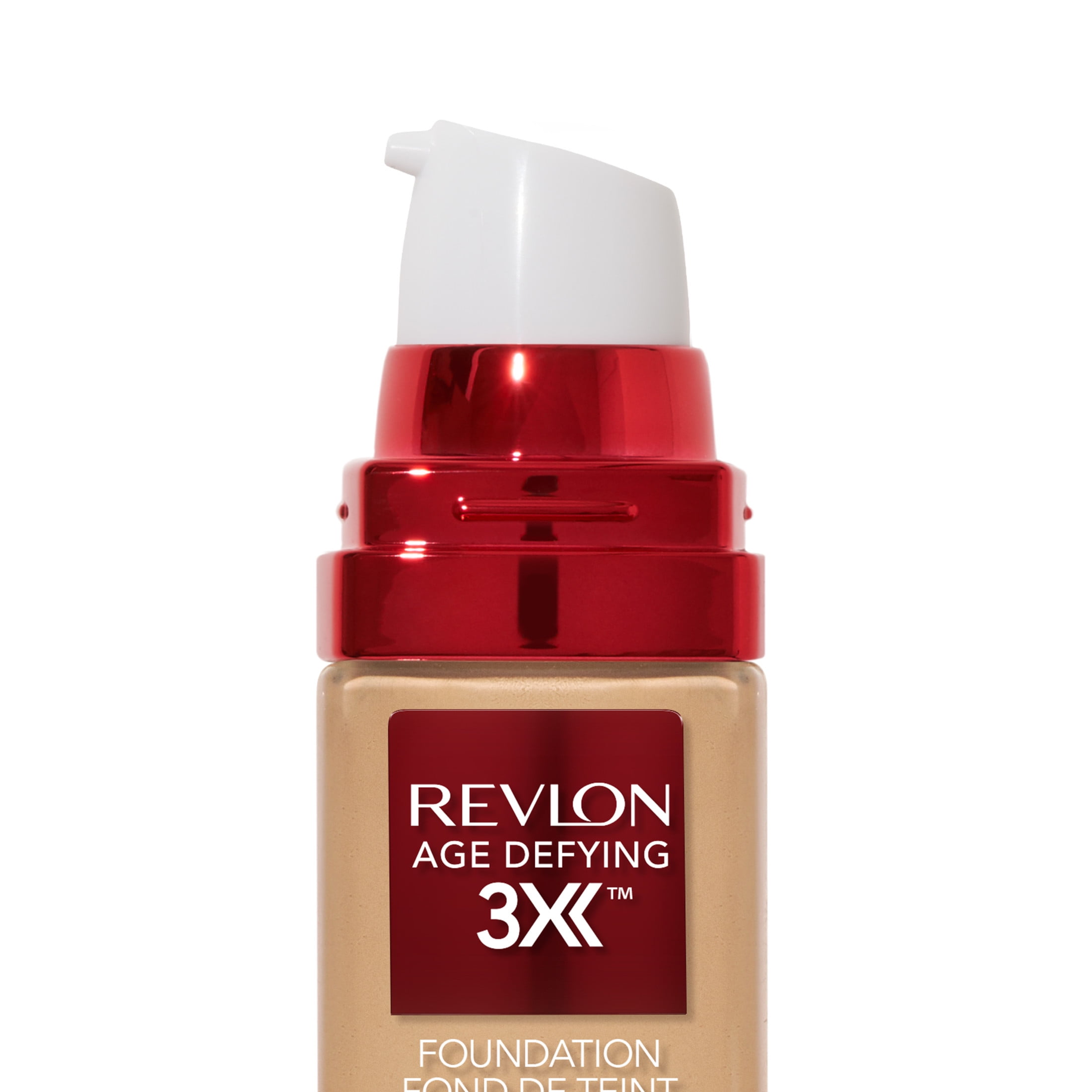 (3 pack) Revlon Age Defying 3X Cream Foundation Makeup, SPF 20, Fresh Ivory, 1 fl oz