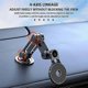thumbnail image 3 of Magnetic Car Mount Auto Retractable Phone Clamp, Hands Free Automobile Mounts Cell Phone Holder with Metal Ring, 3 of 4