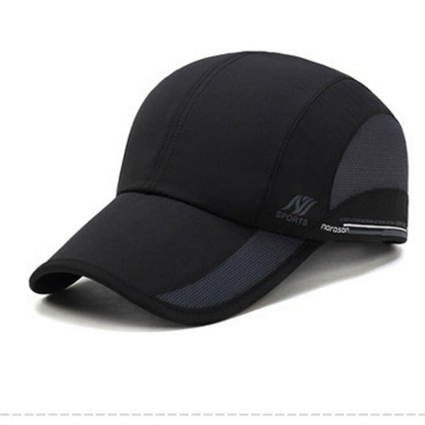 Men Quick Dry Baseball Cap Adjustable Sun Hat Lightweight Waterproof ...