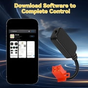 B.IVW Fardriver Bluetooth Dongle, Wireless Programmable E-Bike Controller Adapter Compatible with Soleil 01 Electric Bicycle