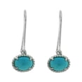 thumbnail image 1 of Turquoise Gemstone Jewelry 925 Sterling Silver Drop Dangle Earrings For Women, 1 of 4