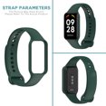 thumbnail image 4 of Correa Reloj Pulsera Impermeable Suave Bandas Band 2 Rojo, 4 of 8