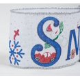 thumbnail image 1 of Decorated 'Let It Snow" Wired Ribbon, 1 of 1