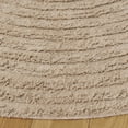 thumbnail image 3 of Safavieh Easy Care Edythe Solid Machine Washable Area Rug, Beige, 5' x 5' Round, 3 of 7