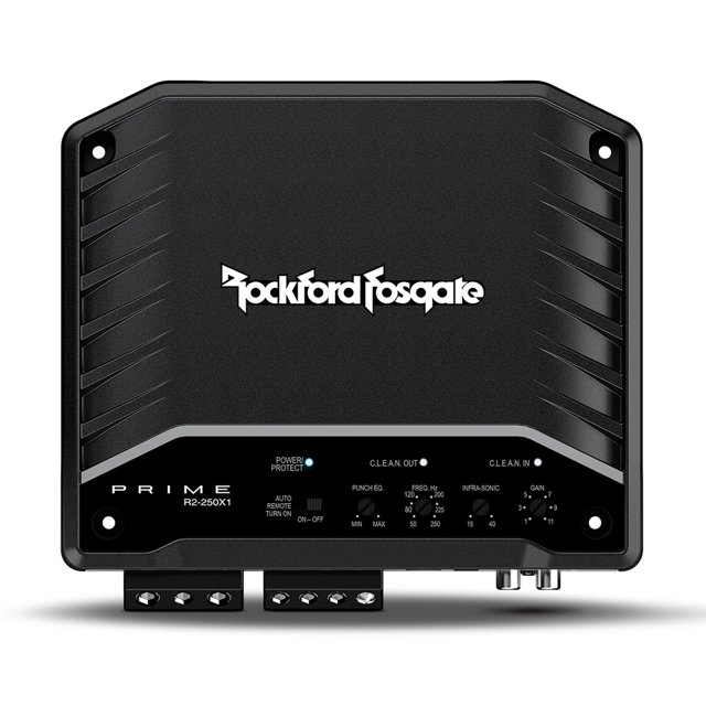 Rockford Fosgate R2-250X1 Prime 250 Watt Mono Subwoofer Amplifier