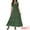 Army Green, variant on DARING DIVA Scoop Neck Ruffle Tiered Maxi Dress S Army Green