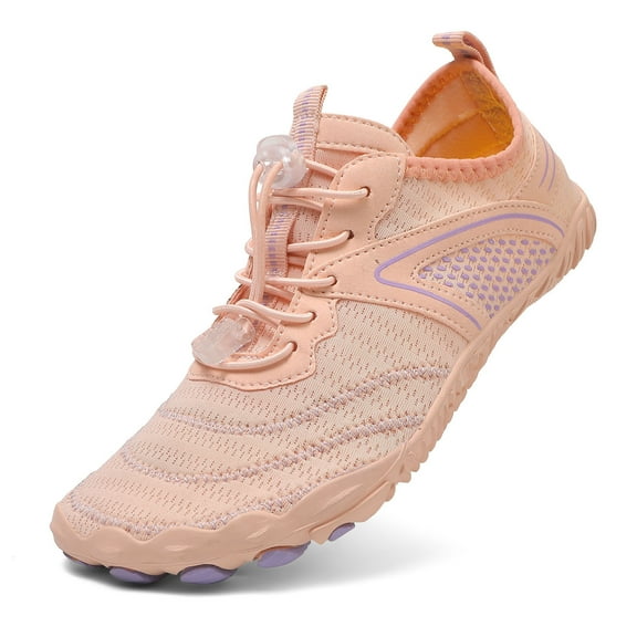 krdevn Barefoot Shoes Women/Men - Breathable On Sneakers Casual Low Heel Shoes for Daily Wear Beach Walking Lightweight Water ,River Trekking Shoes, Fishing Wader Boots