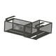 thumbnail image 2 of Cesta para debajo del gabinete de cocina, estante de almacenamiento eficiente para el escritorio de la cocina y la oficina Negro, 2 of 9