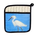 thumbnail image 1 of Betsy Drake PT1087 Harcelant le Support de Pot d'Aigrette Enneigée, 1 of 1