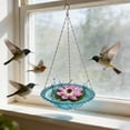 thumbnail image 2 of Hanging Solar Bird Bath For Outdoors Solar Water With Design For Gardens Patios Yards, 2 of 4
