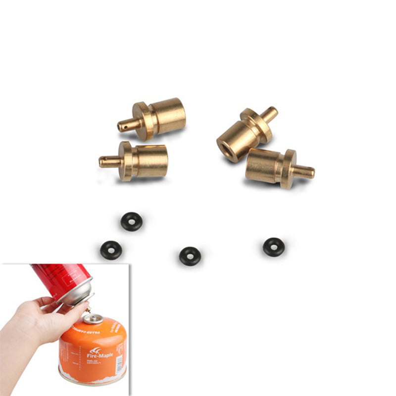 Outdoor Camping Gas Refill Adapter Stove Cylinder Butane Canister Accessorie Kit 