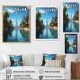 thumbnail image 4 of Designart "City of Heights Dubai II" Cityscapes Floater Framed Canvas Art Print, 4 of 7