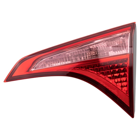 TRQ Passenger Side Inner Tail Light Assembly Fits 2017-2019 Toyota Corolla TO2803135