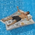 thumbnail image 3 of Swim Central Inflatable Benjamin Franklin Money Pool Lounger - 84", 3 of 8
