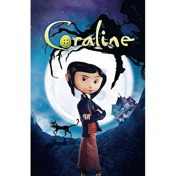 Coraline 2 Poster 12x18inch (30x46cm) poster, perfect for any room! Frameless art Wall Art Gift