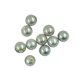 thumbnail image 3 of 5 Pares de Perlas Sueltas Baoblaze con Medio Agujero de Concha Redonda 8 Mm Gris, 3 of 4