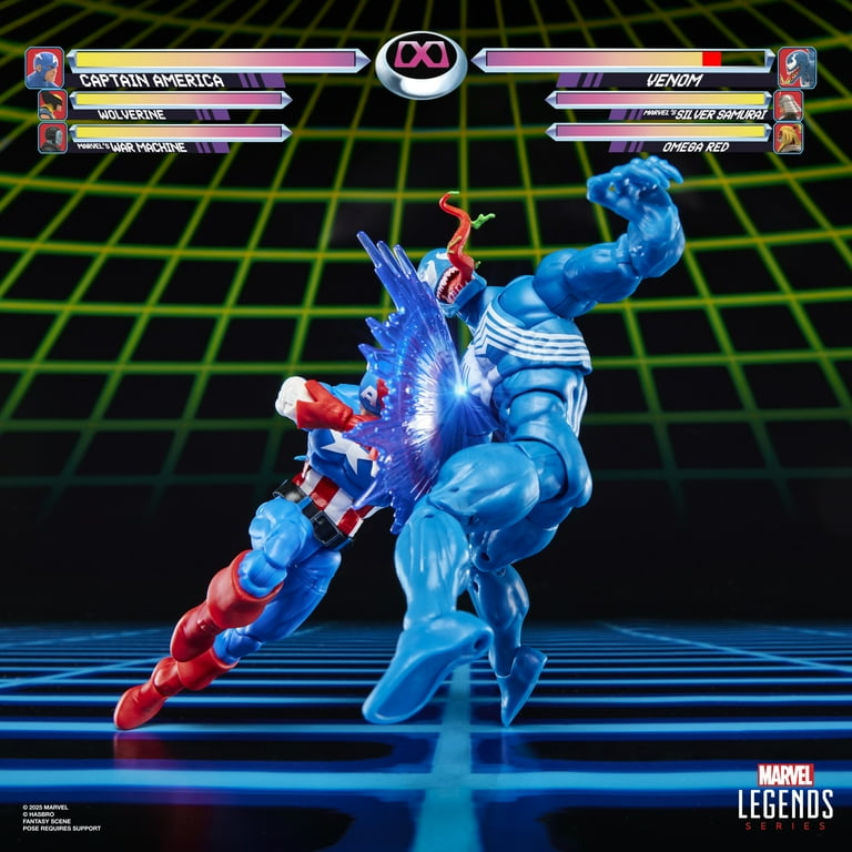 Marvel Legends Series Gamerverse Captain America vs Venom 6