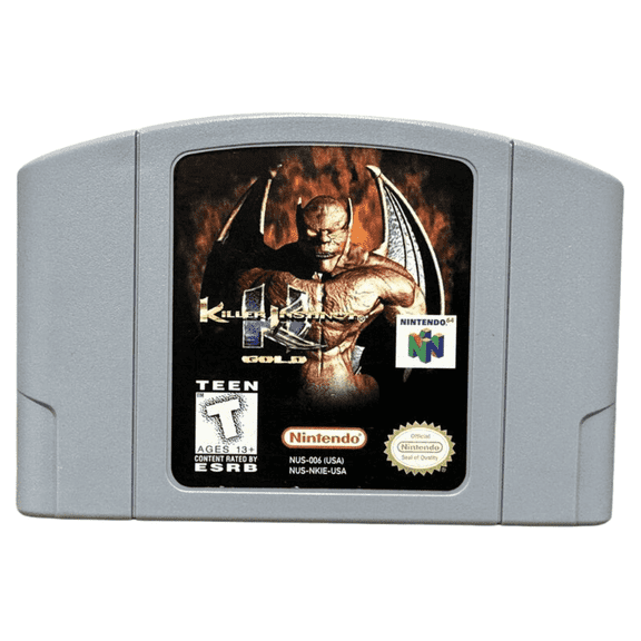 KILLER INSTINCT GOLD N64 (Nintendo DS 64) New Rating:E-Everyone
