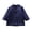Navy, variant on lnmuld Kids Coats Elegant Boys Trench Coat for Kids Double Wool Plaid Notched Jacket Toddler Girls and Baby Outerwear Solid Color Size:2-3 Years