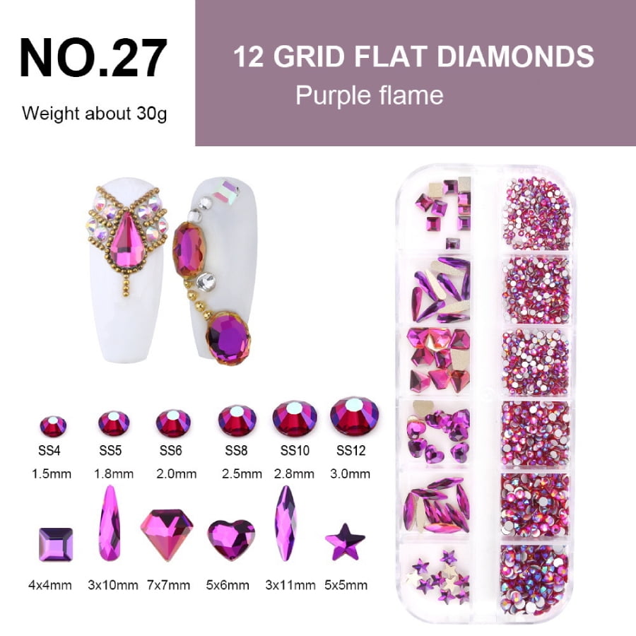 Beadsland Hotfix Rhinestones, 2880pcs Flatback Crystal Rhinestones for  Crafts Clothes DIY Decorations, Light Pink AB, SS10, 2.7-2.9mm