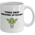 thumbnail image 2 of Yoda Best Wedding Officiant Gift For Friend, Perfect Funny Marriage Officiant Mug For Brother, 2 of 7
