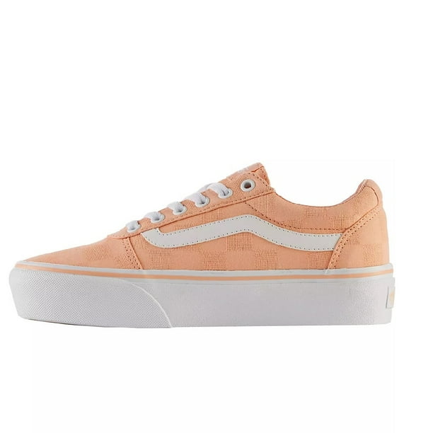 Tenis Vans Ward Platform Dama Original VN0A3TLCG6K Vans VN0A3TLCG6K,Durazno