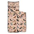 thumbnail image 2 of Black Cute Dachshund Dog and Wine Toddler Nap Mats for Kids Preschool,Sleeping Mat Bag or Kids,Toddler Sleeping Bag,Toddler Nap Mat or Daycare, 2 of 6