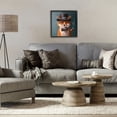 thumbnail image 3 of Stupell Industries Contemporary Charming Dapper Fox Black Framed Giclee Art, 12 x 12, by Lucia Heffernan, 3 of 8