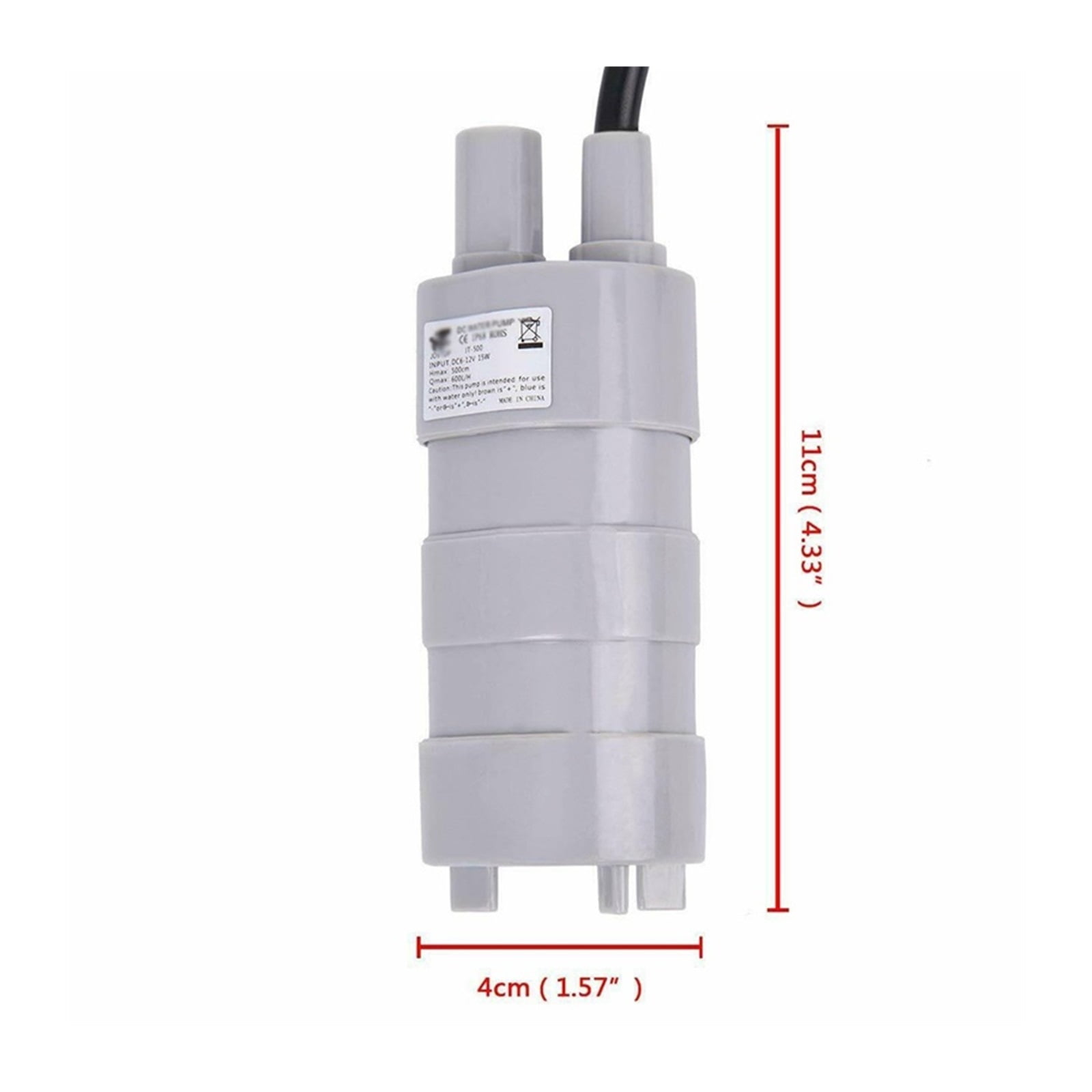 12V 15W Submersible Pump Micro Hvdc Pump High Lift Pump Rv Accessories For Rv Solar Fountain Aquarium Fish Tank ,Easy to Use